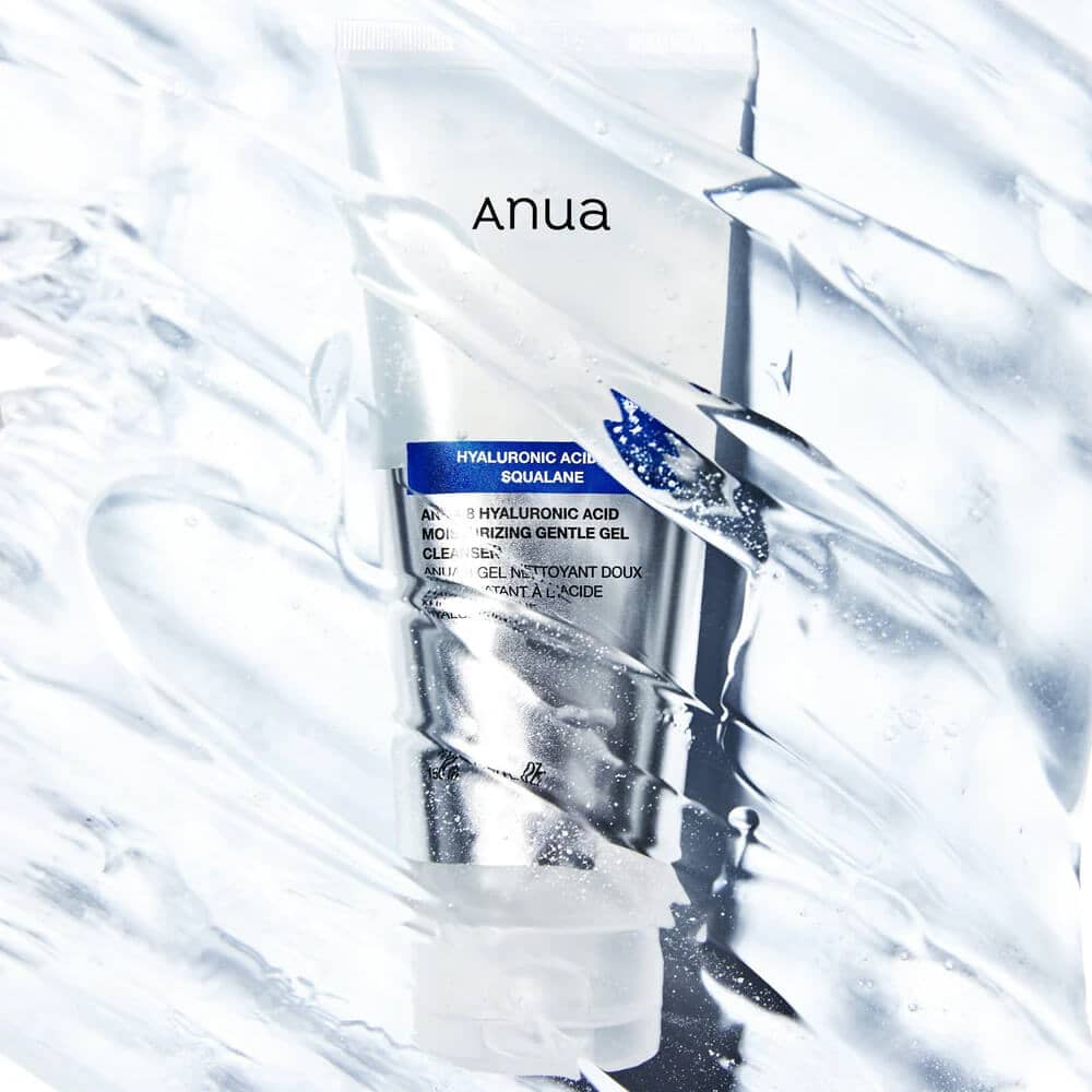 Мягкий гель для умывания Anua 8 Hyaluronic Acid Moisturizing Gentle Gel Cleanser 4