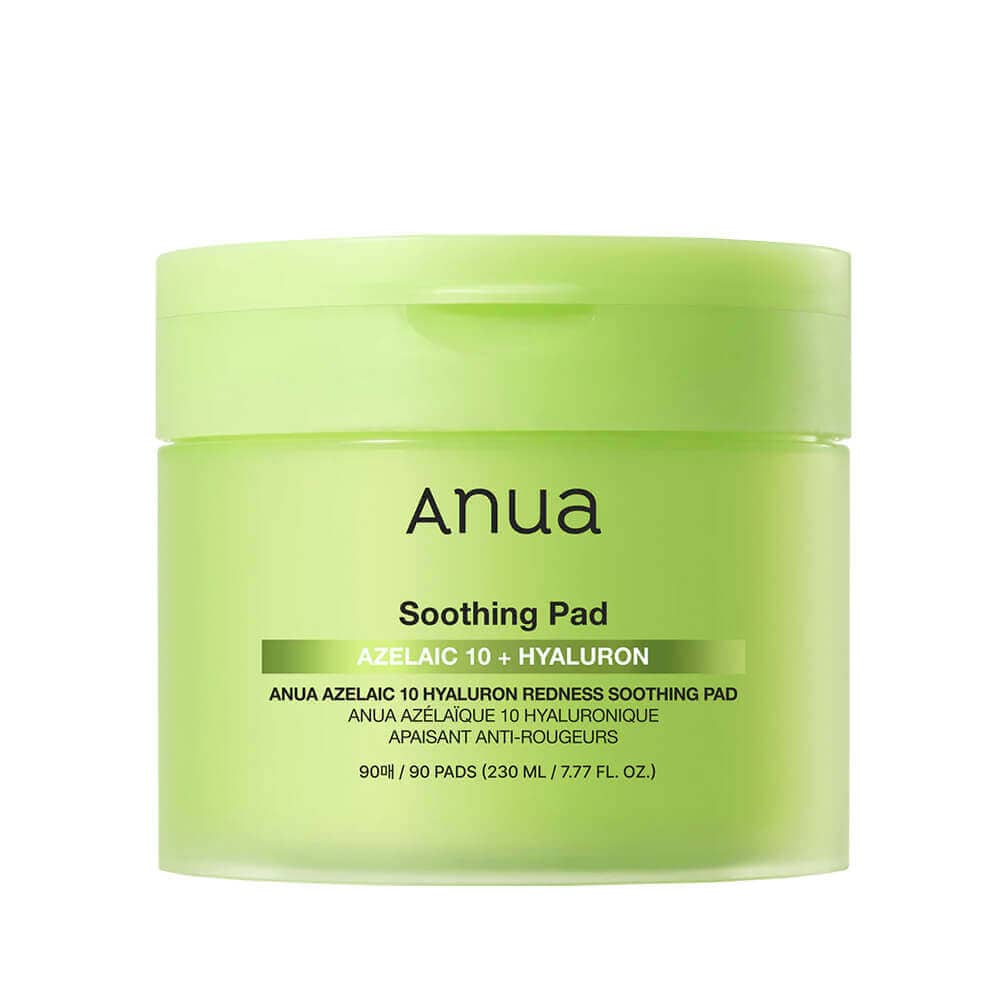 Пэды с азелаиновой кислотой Anua Azelaic Acid 10 Hyaluron Redness Soothing Pad 1