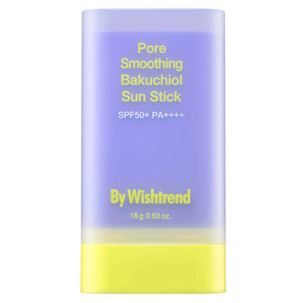 Солнцезащитный стик с бакучиолом By Wishtrend Pore Smoothing Bakuchiol Sun Stick SPF50+ PA++++ 1