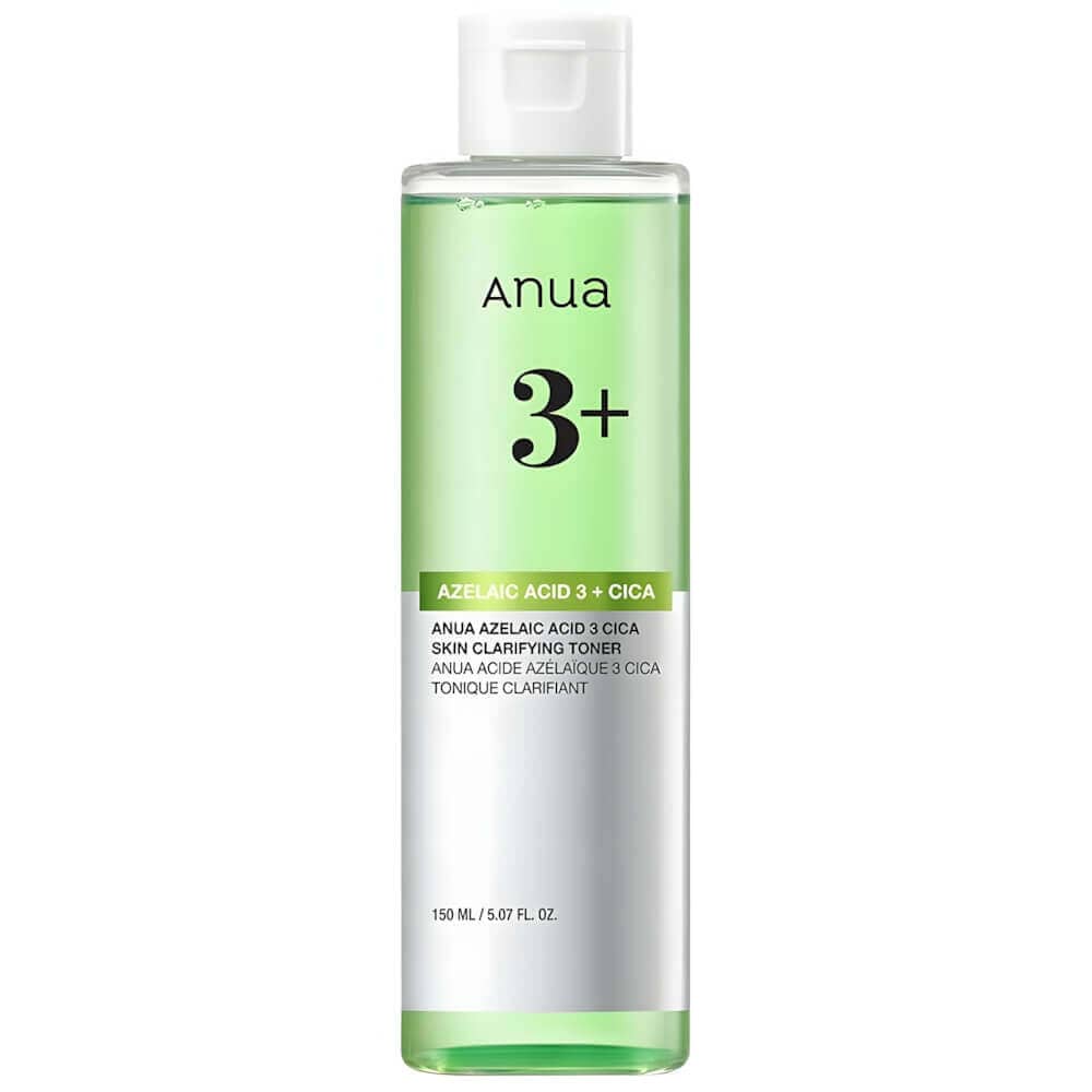 Тоник с 3% азелаиновой кислоты и центеллой Anua Azelaic Acid 3 Cica Skin Clarifying Toner 1