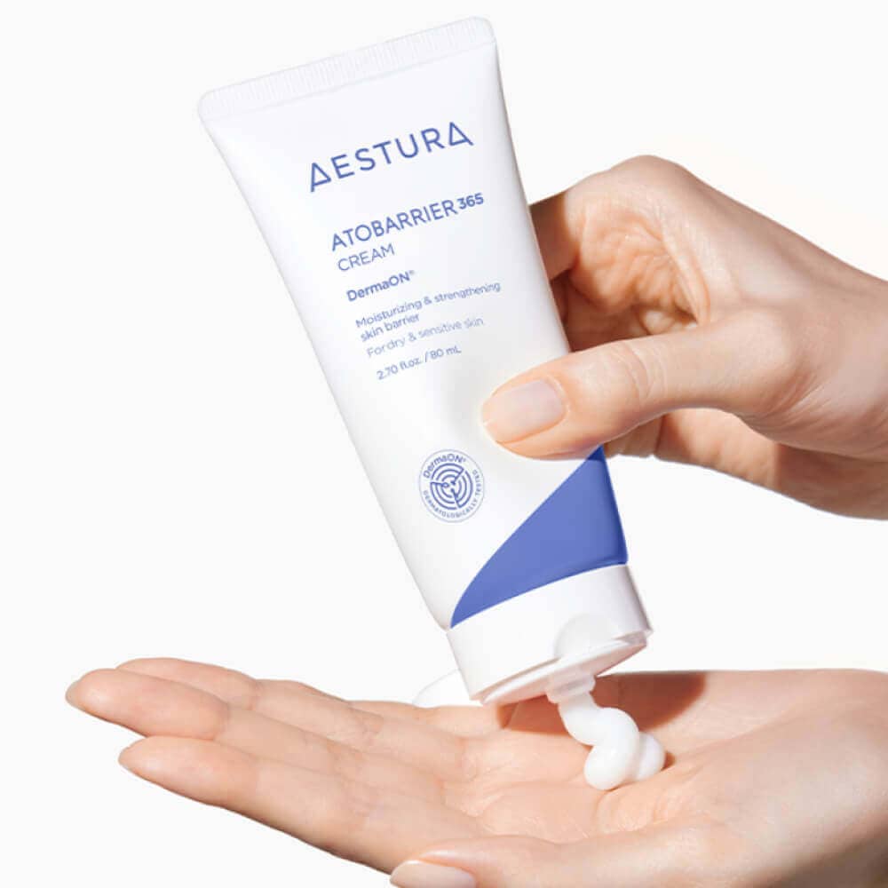 Восстанавливающий капсульный крем для сухой кожи AESTURA Atobarrier 365 Cream 2