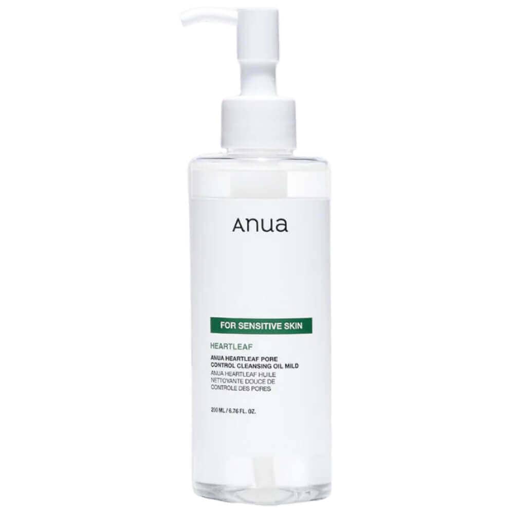Гидрофильное масло для чувствительной кожи Anua Heartleaf Pore Control Cleansing Oil Mild 1