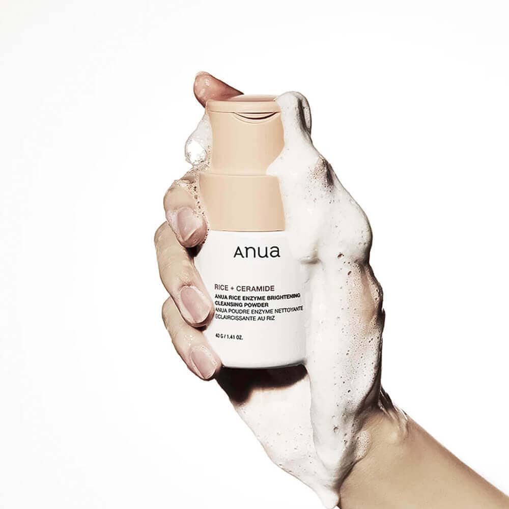 Энзимная пудра для сияния кожи с рисом Anua Rice Enzyme Brightening Cleansing Powder 2