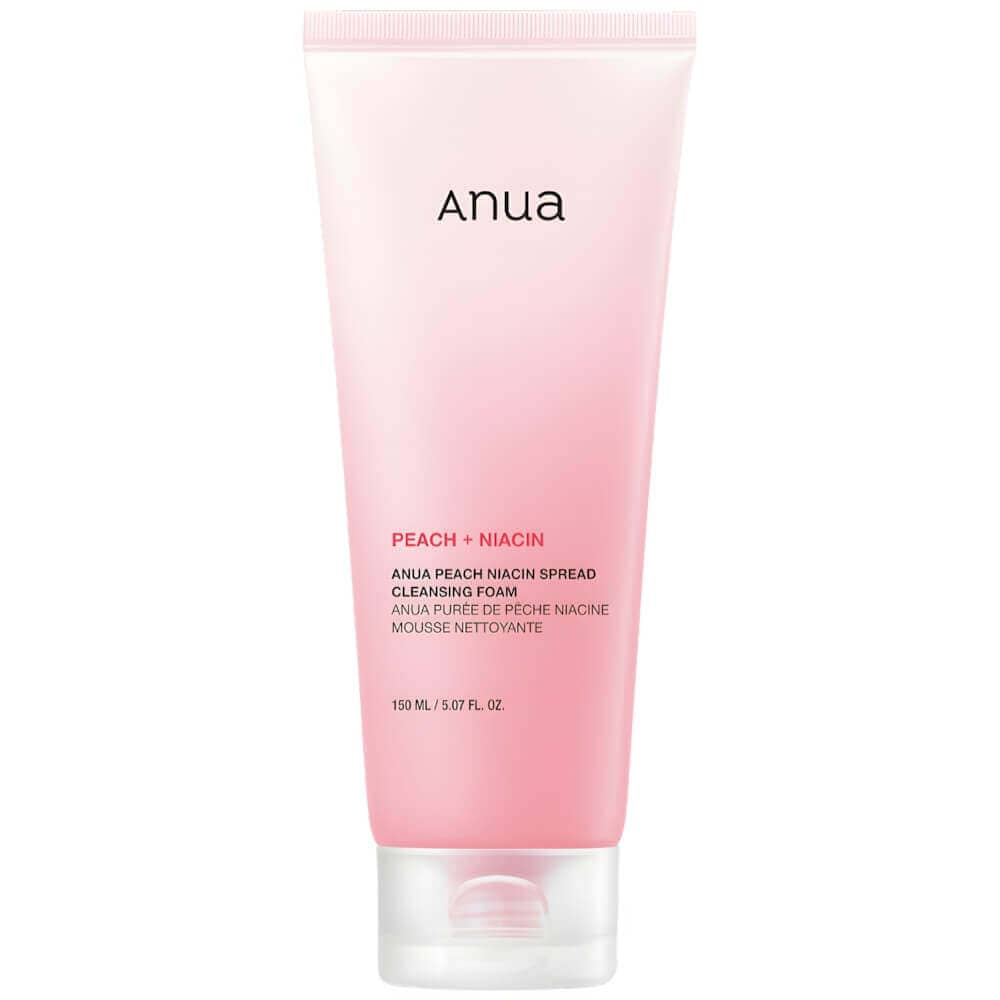 Пенка для умывания с ниацинамидом и персиком Anua Peach Niacin Spread Cleansing Foam 1
