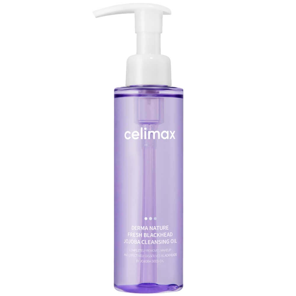 Гидрофильное масло от чёрных точек Celimax Derma Nature Fresh Blackhead Jojoba Cleansing Oil