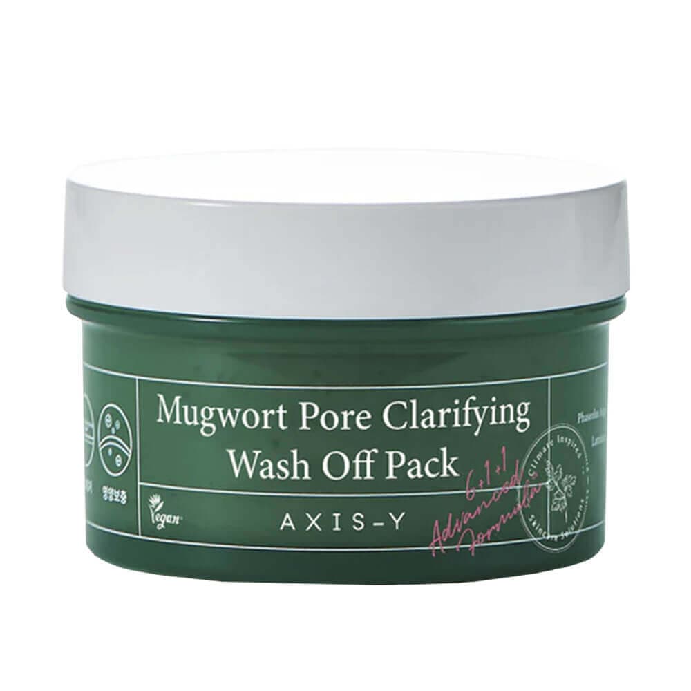 Очищающая глиняная маска с полынью AXIS-Y Mugwort Pore Clarifying Wash Off Pack